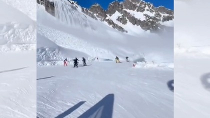 Avalancha en Chamonix