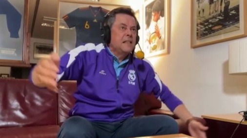 ¡Se vuelve loco! Roncero estalla como nunca por el penalti que reclamó Mbappé en el 90′ 