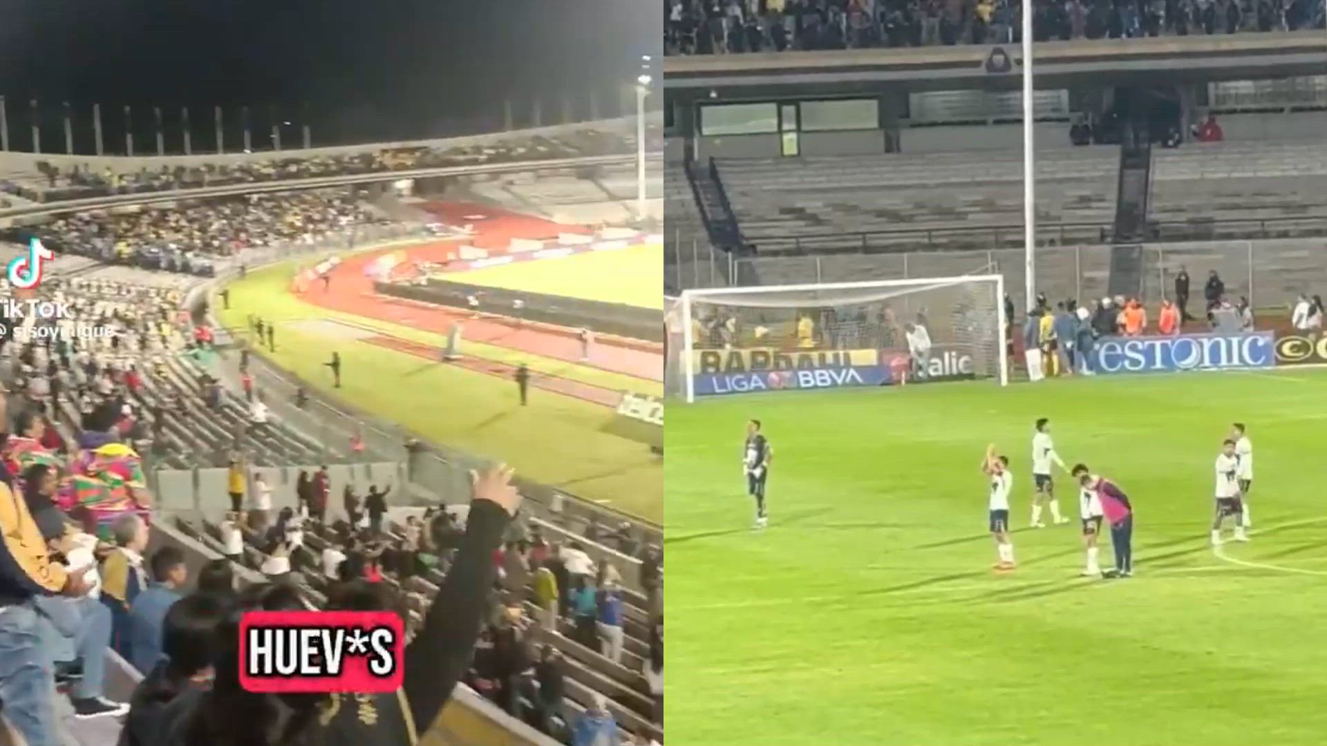 La afición de Pumas ignora a sus jugadores: un gesto sin precedentes
