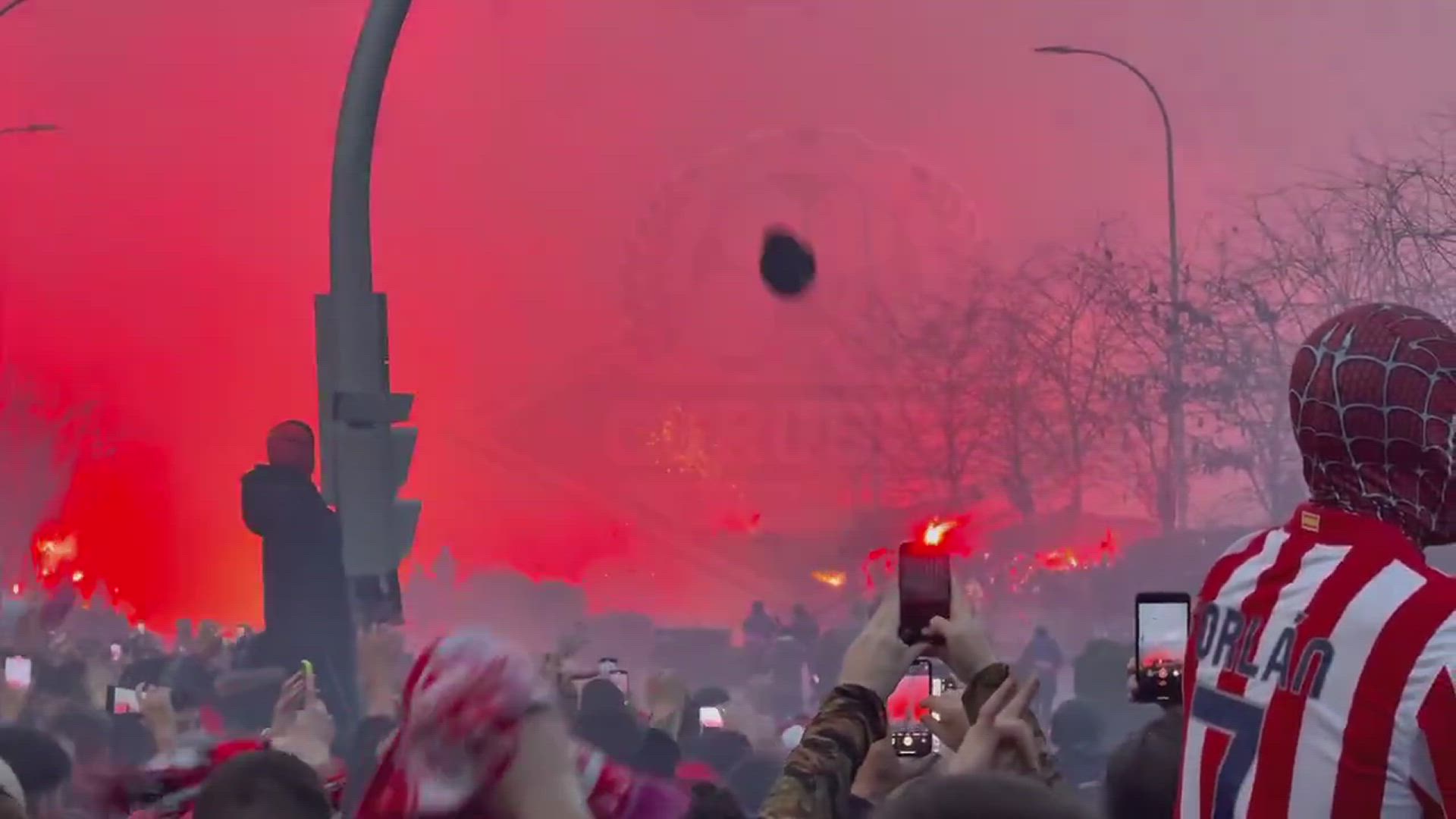Cánticos de “Vinicius, chimpancé” en el Metropolitano