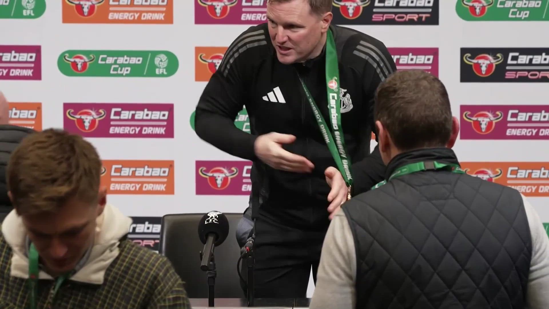 Eddie Howe Reacts as Newcastle Makes History with Carabao Cup Win!