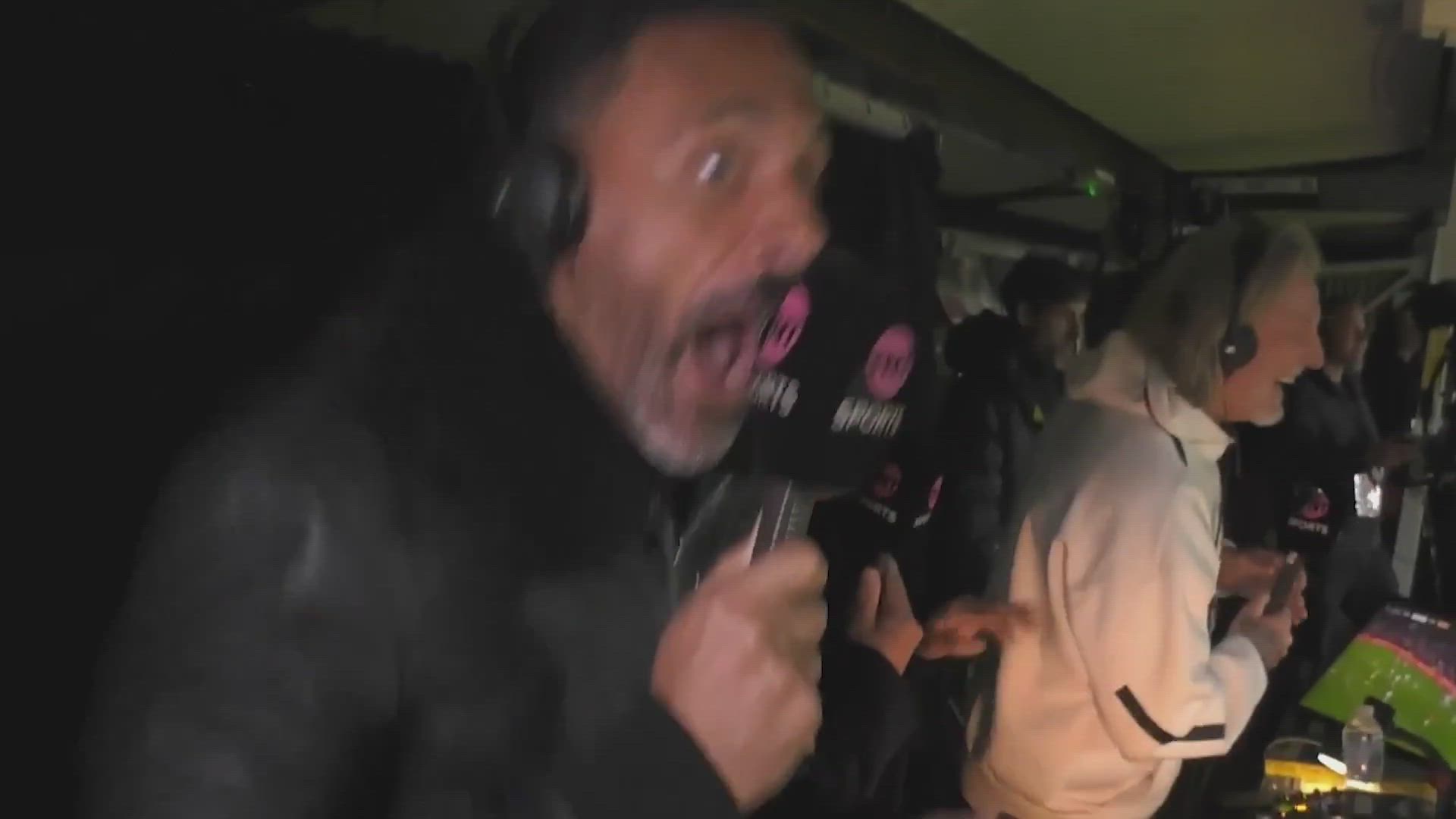 Rio Ferdinand’s wild reaction to Man United’s comeback against Lyon caught live