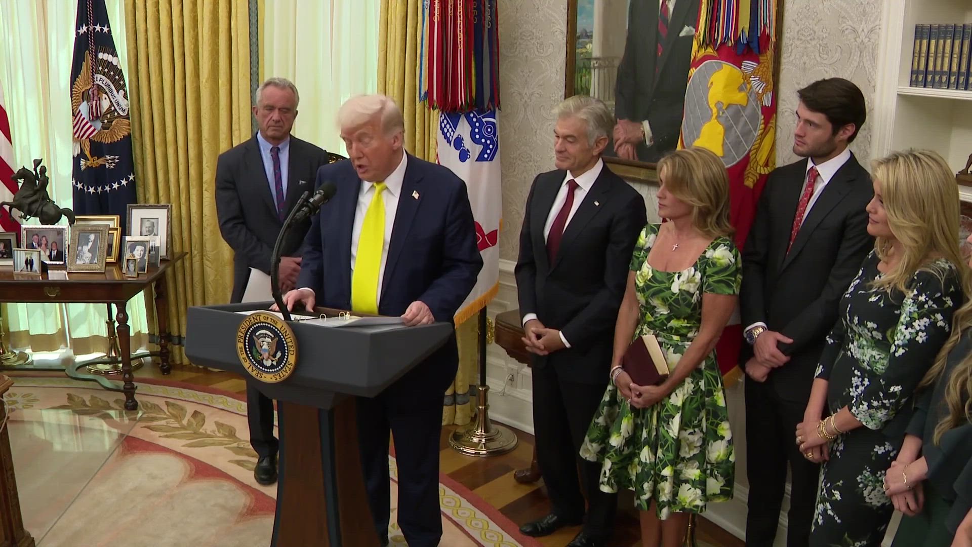 Trump slams Senator who visited detained man in El Salvador as 'fake'