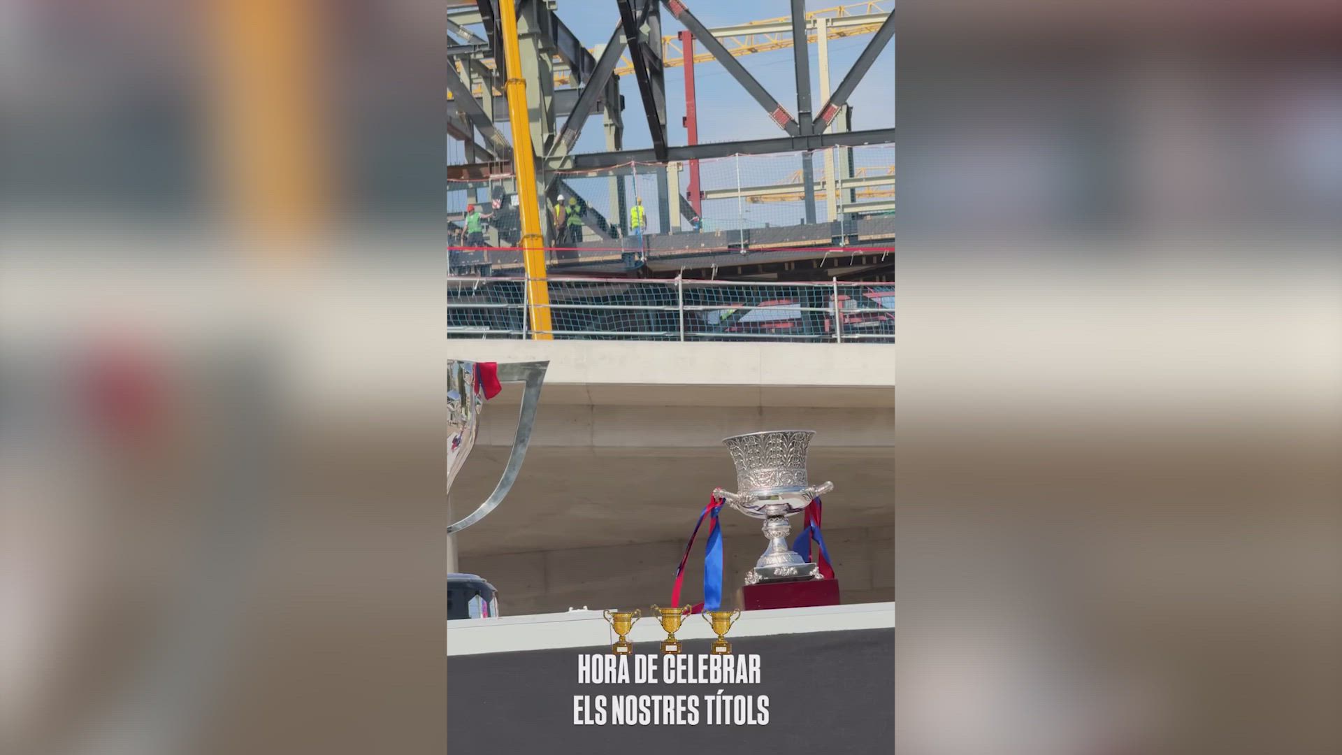 Lo que no se vio de la celebración del Barça campeón de LaLiga