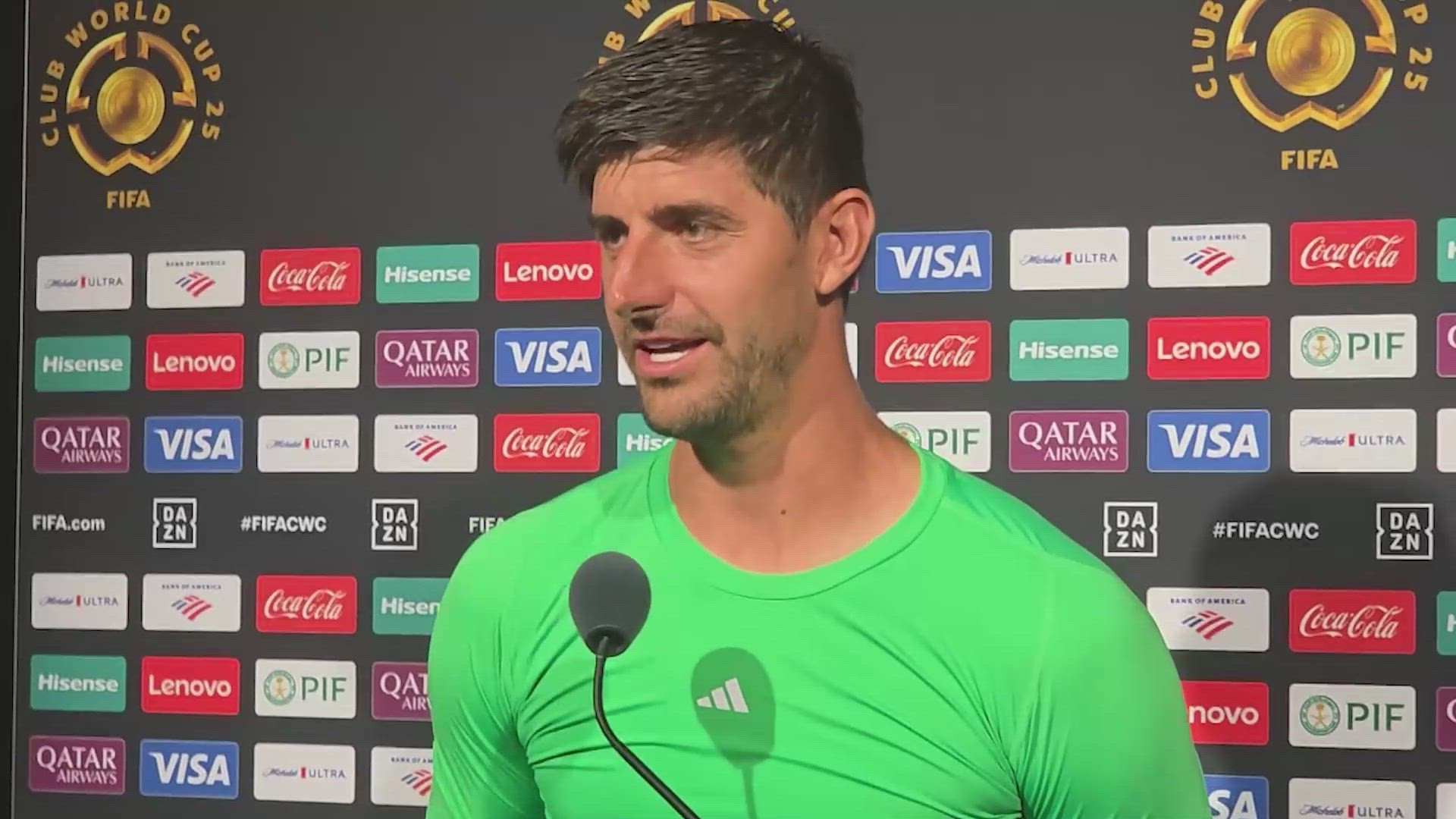 Courtois: “Te equivocas si crees a cuatro tuiteros que dicen que el nivel del Mundial es una mierda” 
