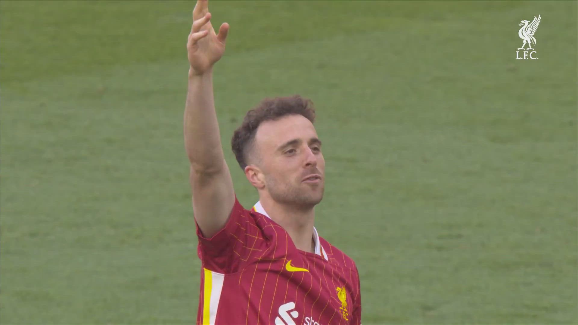 El emotivo momento de Jota con Anfield hace apenas un mes que quedará para la historia