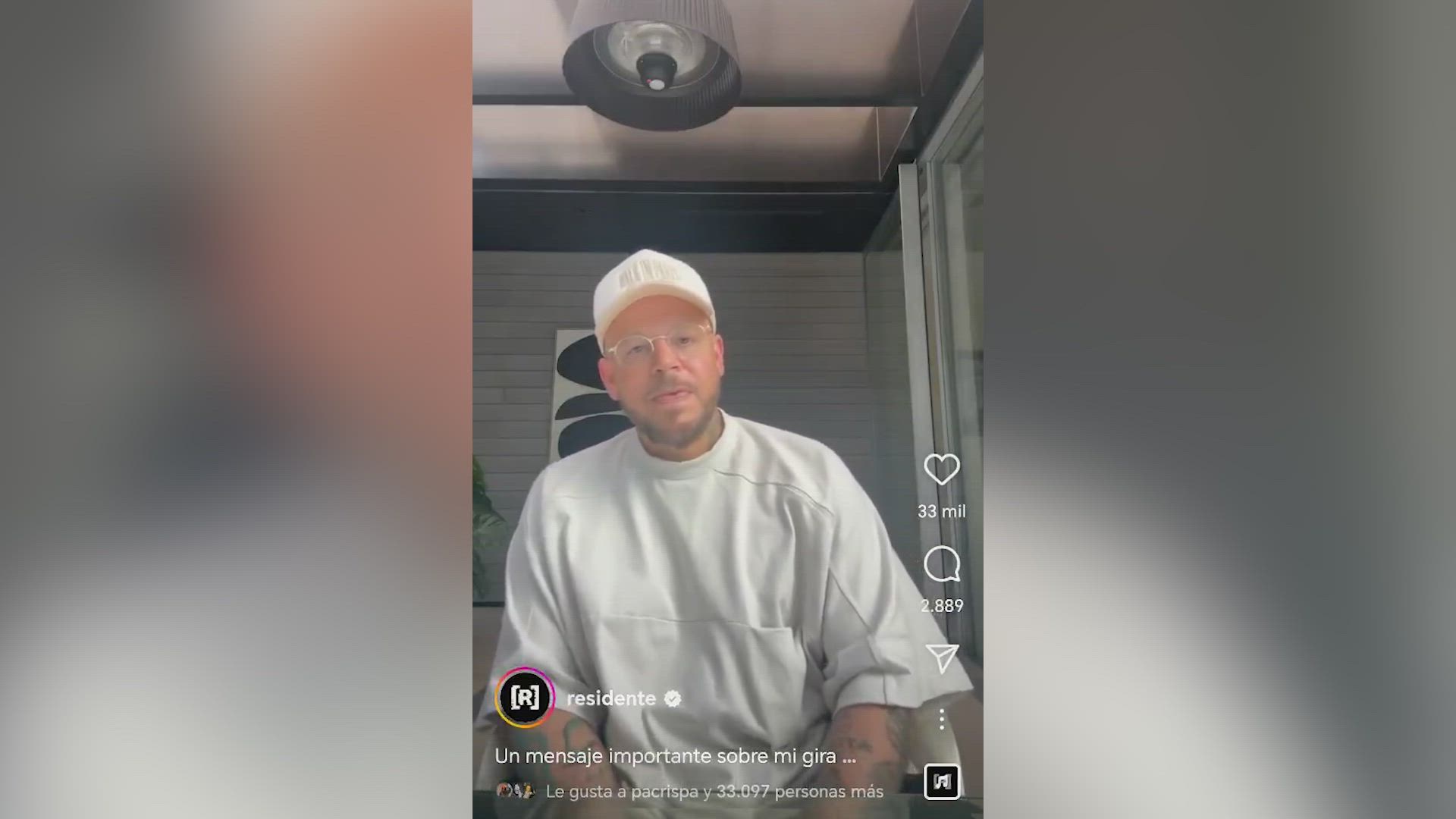 Residente cancela sus dos conciertos en España por apoyo a Palestina