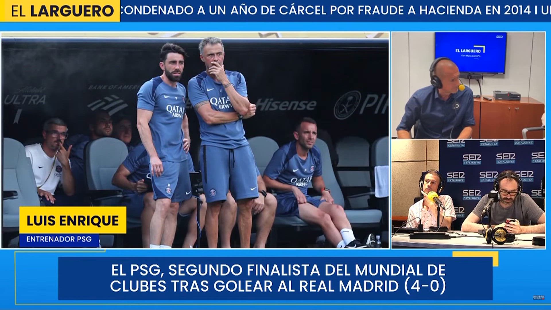 La 'MASTERCLASS' de LUIS ENRIQUE sobre la IMPORTANCIA de ACHRAF y NUNO MENDES en el PSG