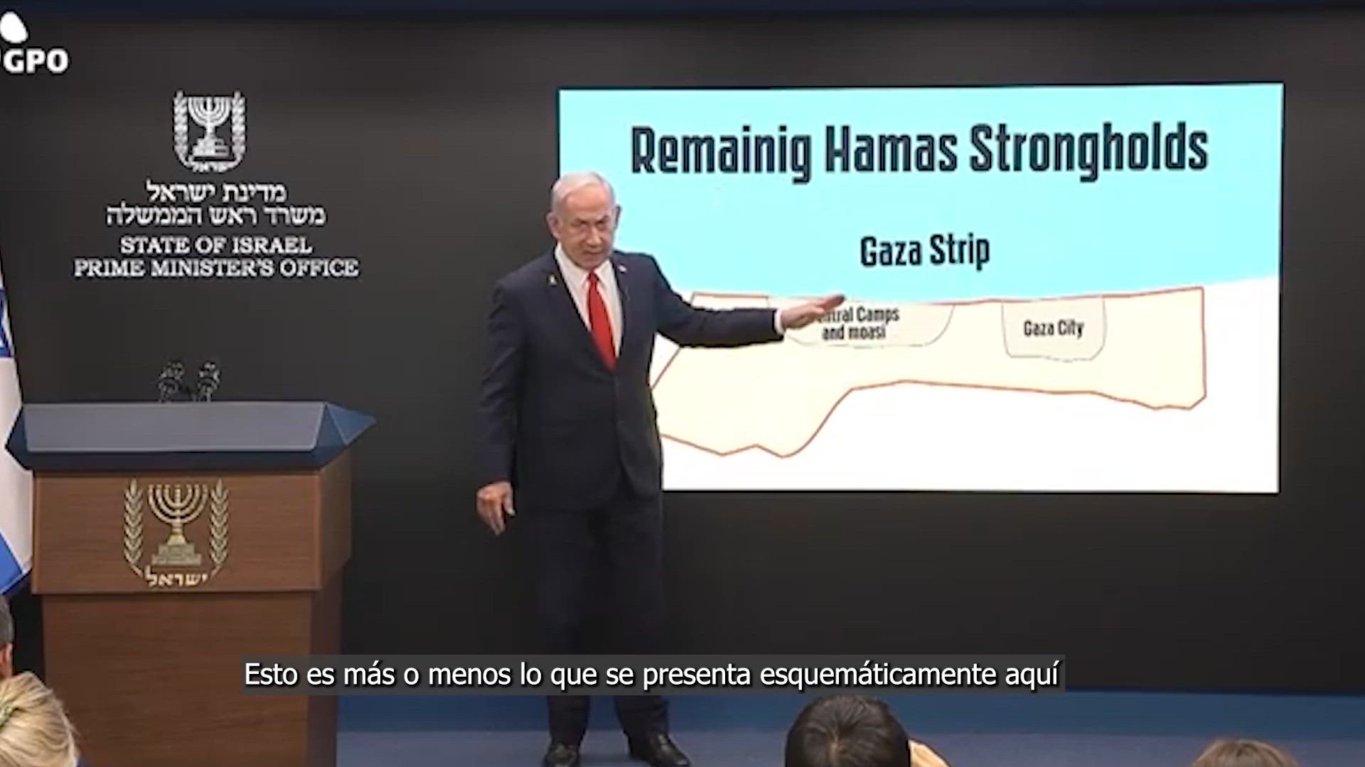 Netanyahu extiende su ofensiva contra Gaza a los campos de desplazados de la costa central