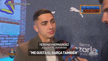 Yeremay, “un poco del Barça”