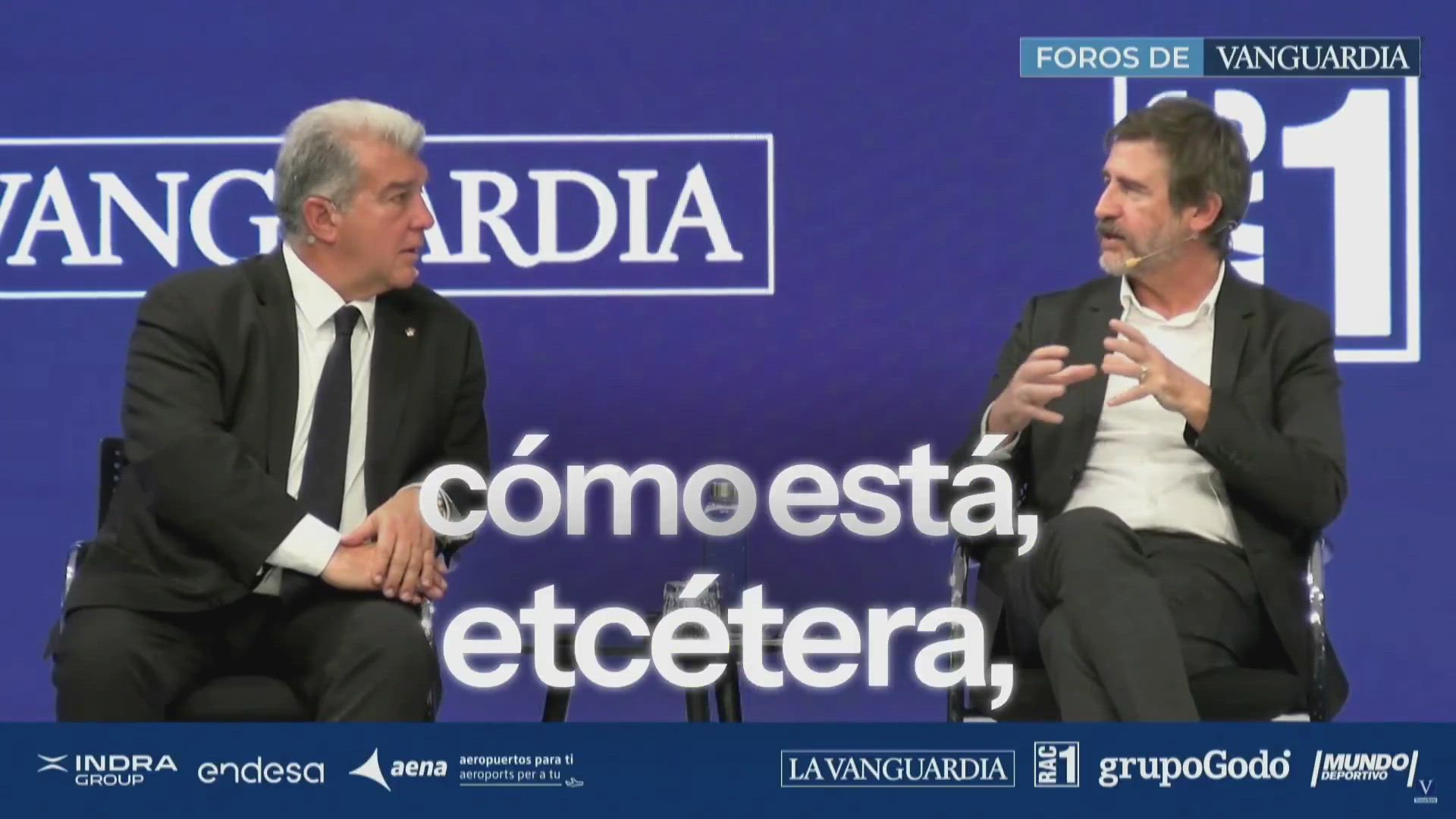 ¿Dardo de Laporta al Real Madrid?