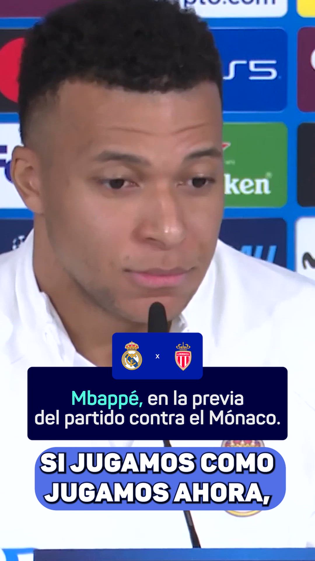 Mbappé: "No es culpa de Vini"