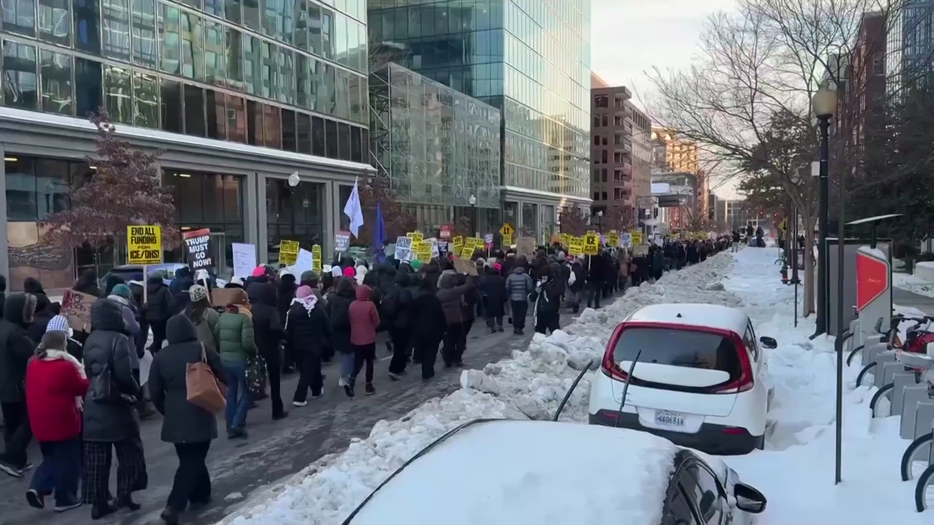 Protest in Washington over ICE: reclaim its abolition