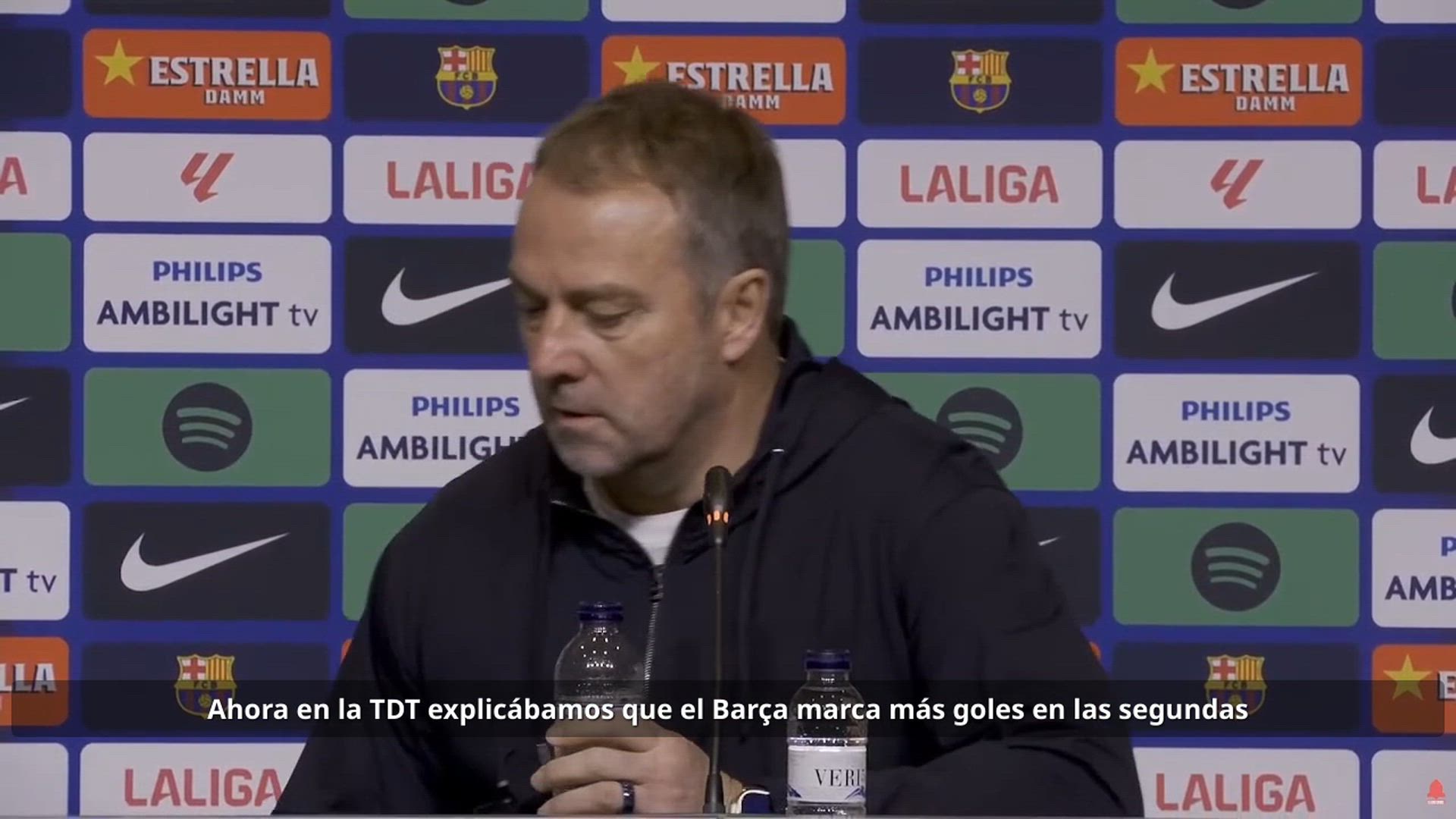 Flick, rueda de presa en español tras el FC Barcelona 3 - Mallorca 0