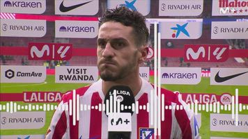 Koke carga contra el estado del campo tras la derrota contra el Betis