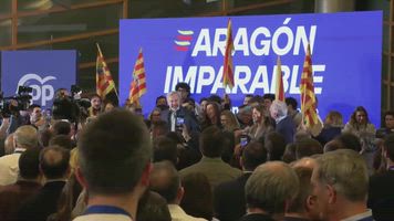 Discurso completo de Jorge Azcón tras ganar las elecciones de Aragón