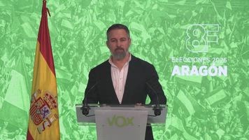 Discurso completo de Santiago Abascal tras las elecciones en Aragón