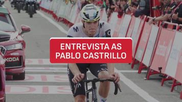 ENTREVISTA con PABLO CASTRILLO: el del MOVISTAR TEAM vuevle al UAE Tour con cuentas pendientes