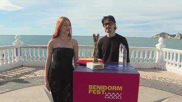 Tony Grox y Lucycalys eufóricos tras ganar el Benidorm Fest con 'T Amaré'