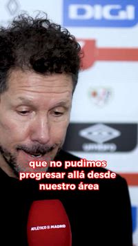 El Atleti se descalabra en Liga frente al Rayo | Zona mixta Atlético de Madrid