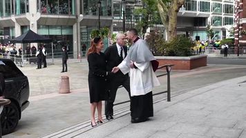 Last public image of Prince Andrew before his arrest in the Epstein case