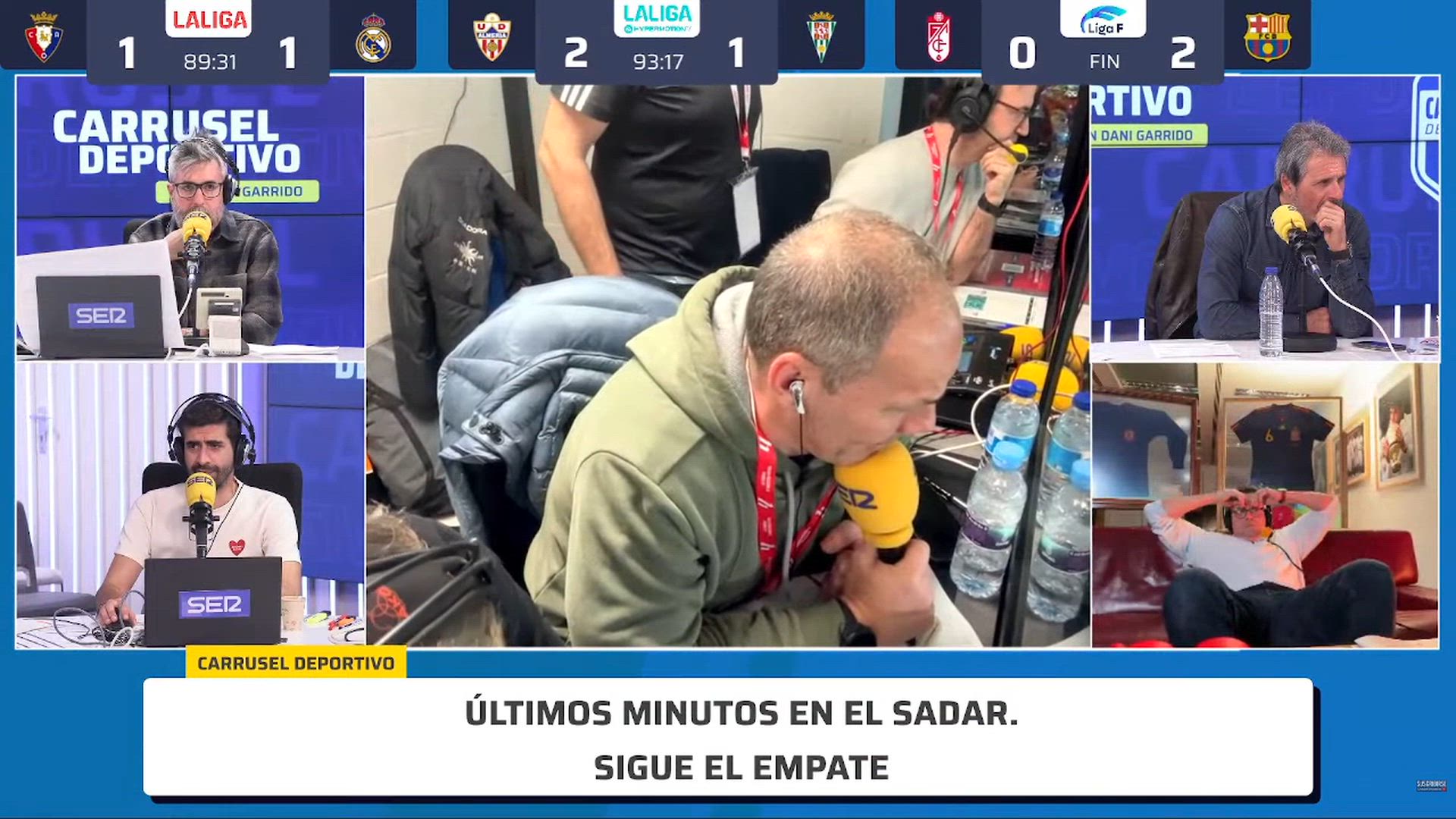 Golazo de Raúl García en el 90' que dicta sentencia al encuentro