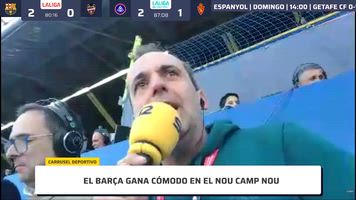 Golazo de Fermín para sentenciar el partido | FC Barcelona 3-0 Levante | Audio