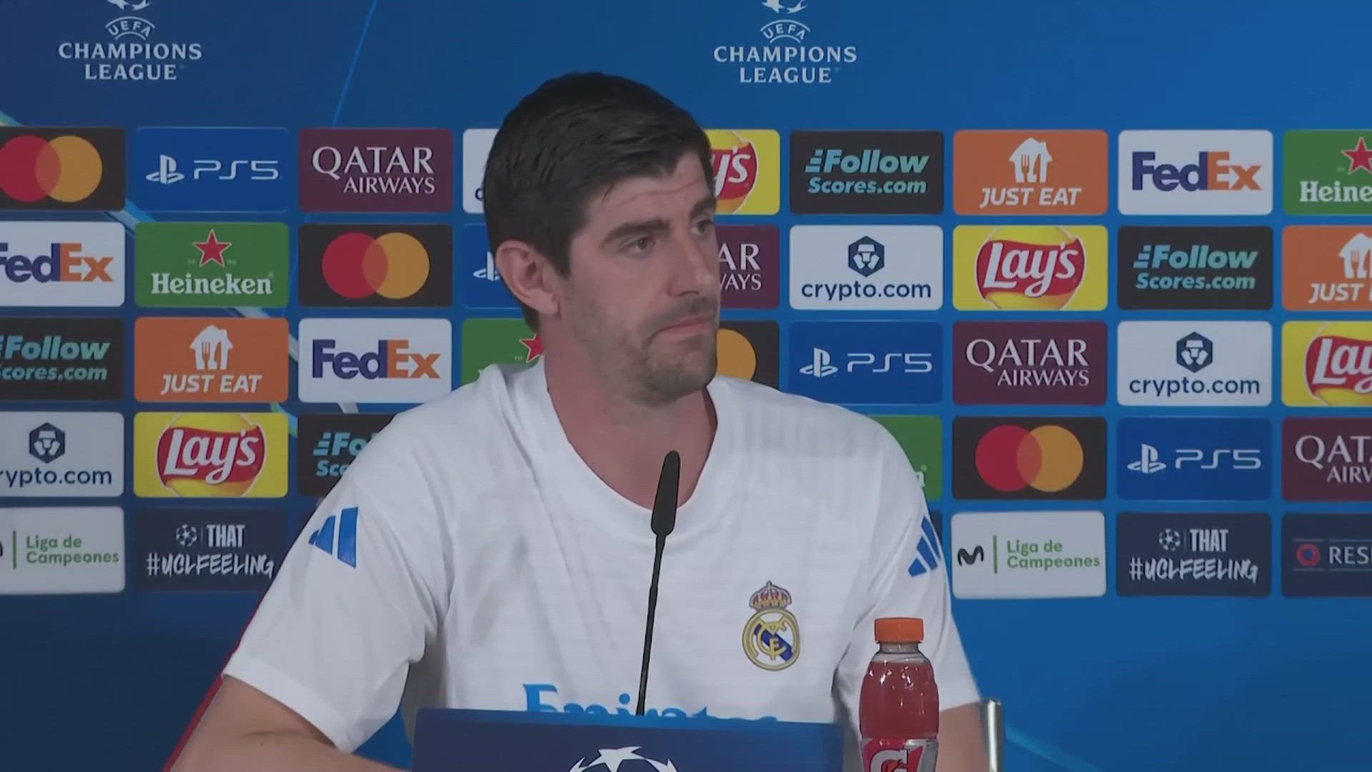 Courtois responde a todo sobre el Caso Prestianni: el racismo, Vinicius, Mourinho...