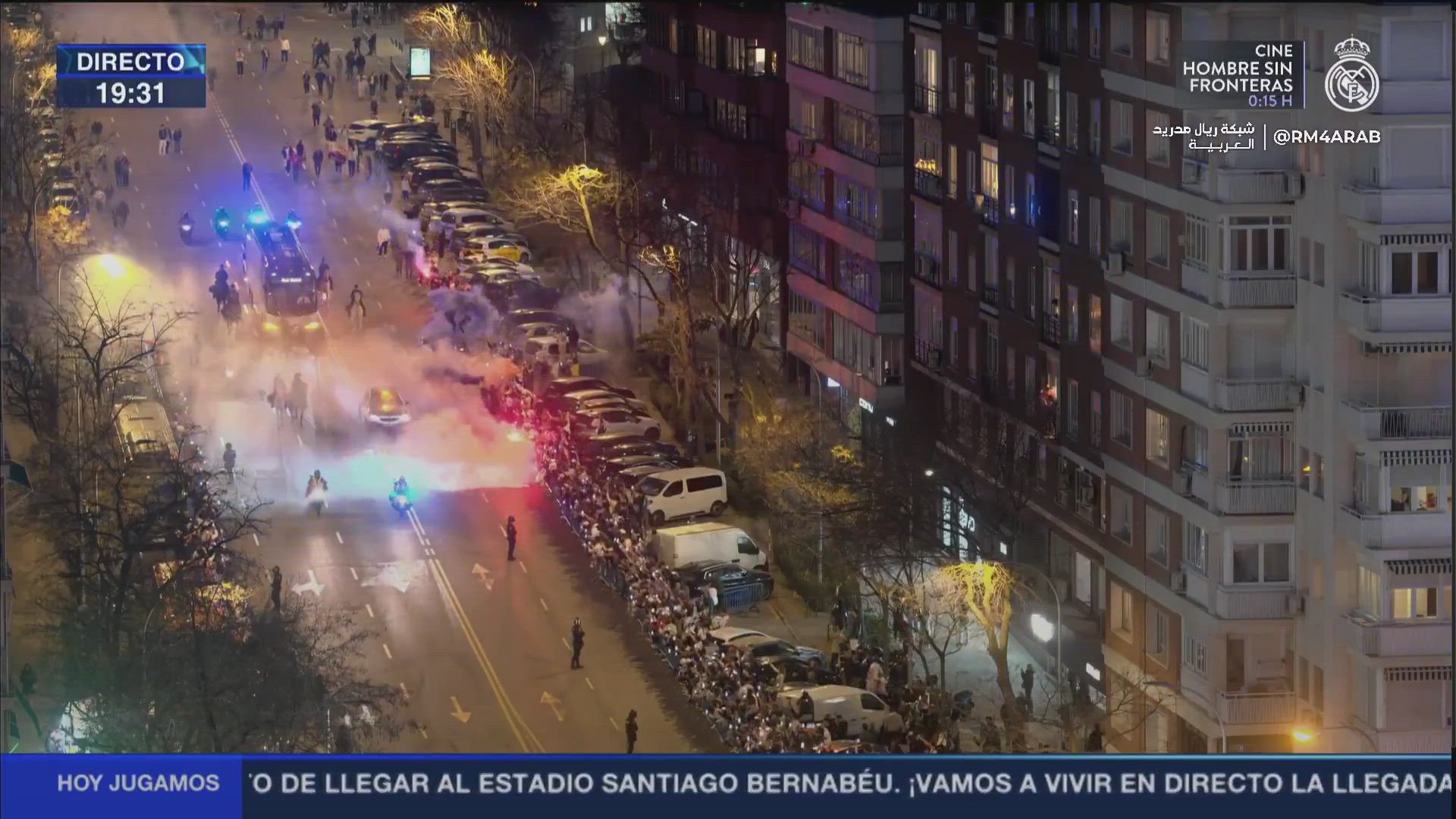 Pelos de punta con la busiana en Concha Espina: noche especial en el Bernabéu