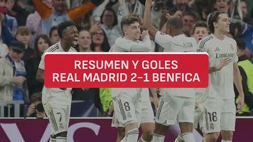 Resumen y goles del Real Madrid 2-1 Benfica (3-1): Vinicius lo sentencia todo | Audio