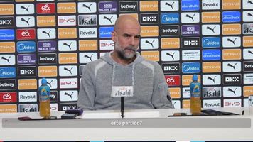 Rueda de prensa de Guardiola en España valorando al Real Madrid como rival