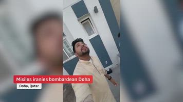 Irán ataca Qatar bombardeando barrios de Doha