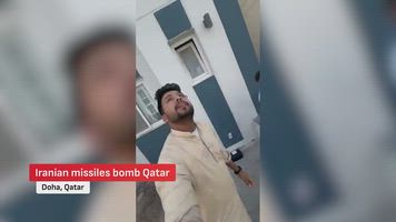 Iranian missiles bomb Qatar after U.S. strikes