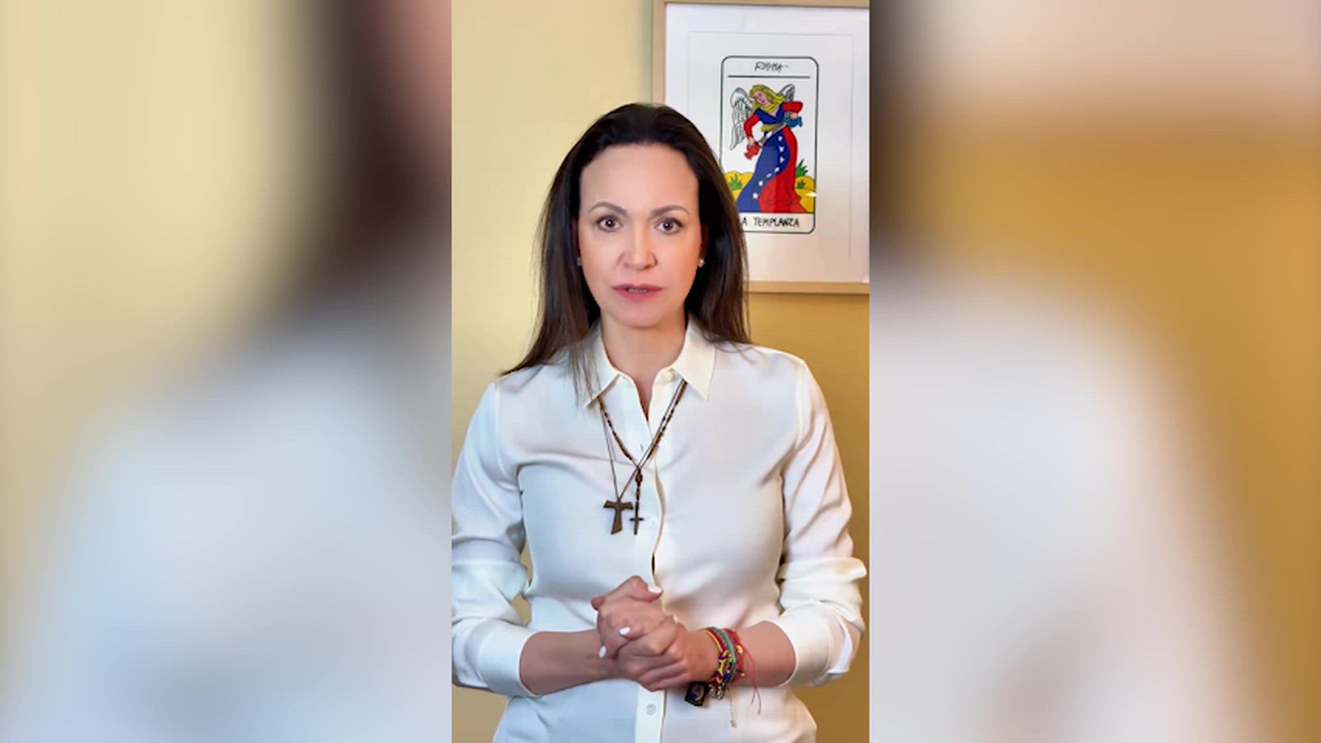 María Corina Machado anuncia su regreso en "pocas semanas" a Venezuela