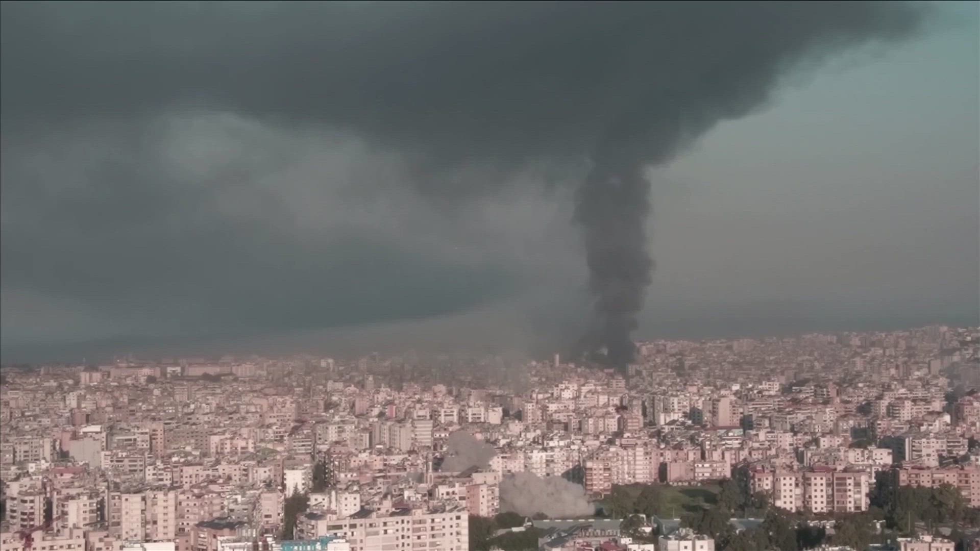 Israel bombs Beirut: all the images of the city devastated by the bombs