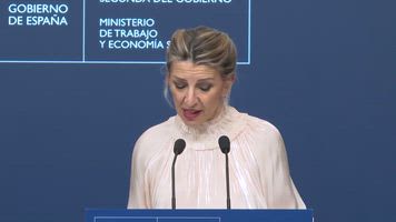 Yolanda Díaz exige respeto a Trump defiende la soberanía de España