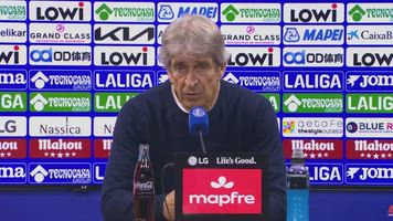 Manuel Pellegrini, rueda de prensa completa tras el Getafe 2 - Real Betis 0