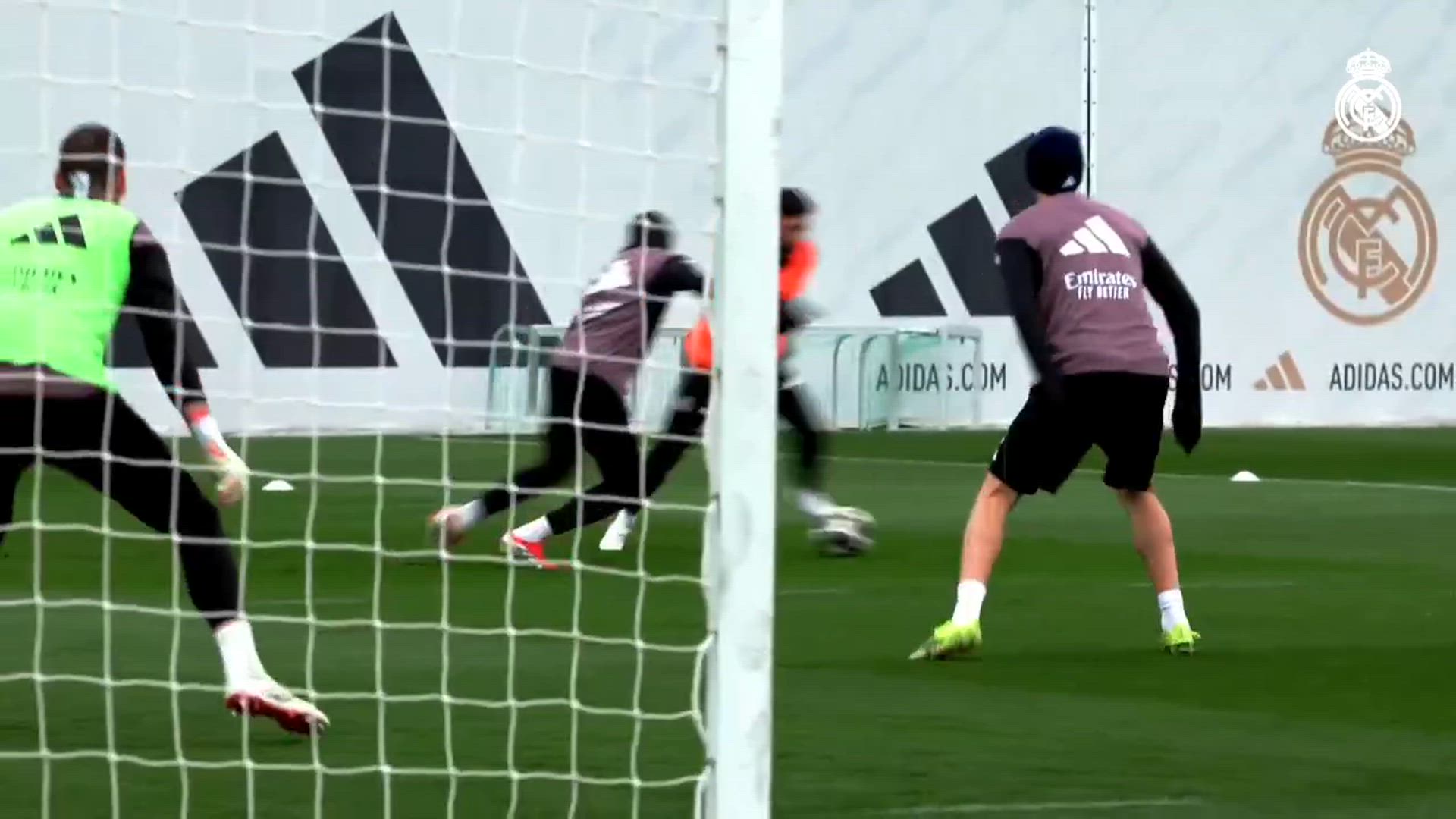 El Real Madrid sigue preparando el partido contra el Manchester City