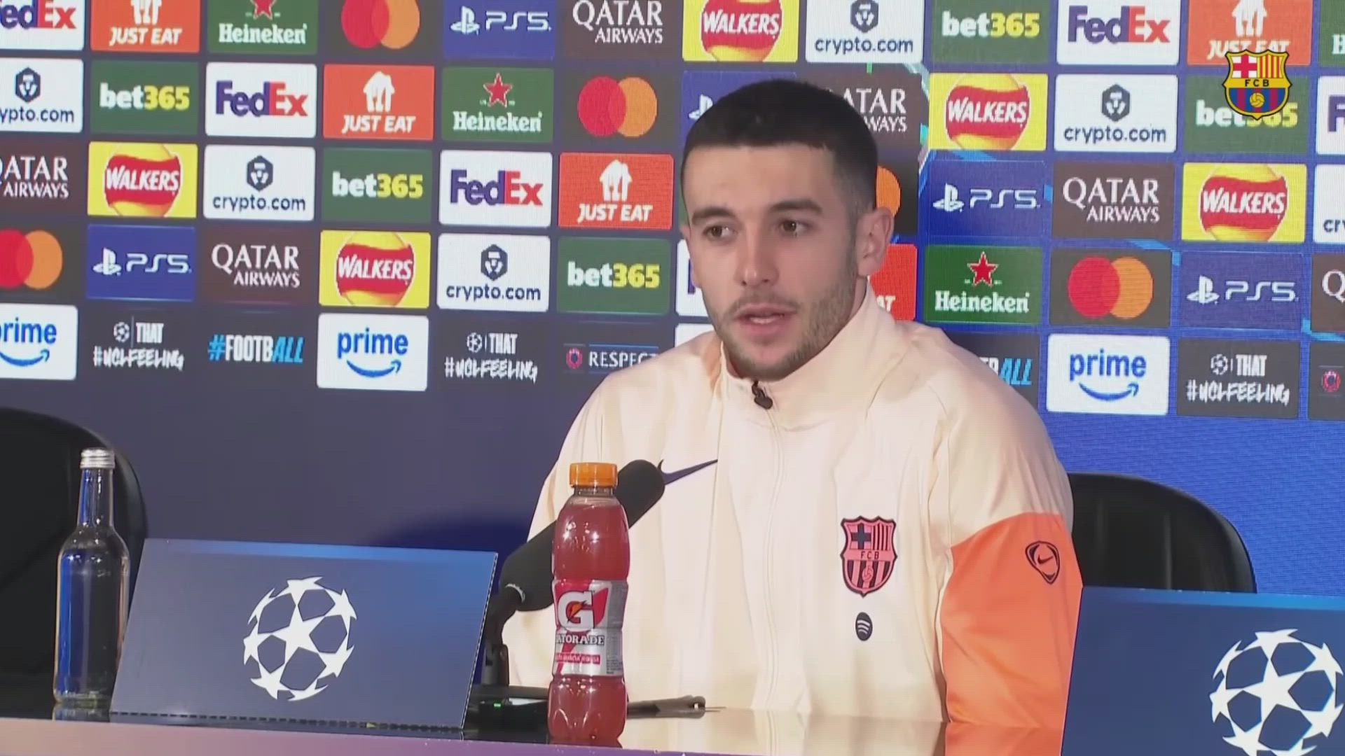 joan Garcia rueda de prensa completa previa al Newcastle vs FC Barcelona | Champions League