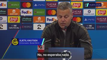 La sobrada de Knutsen, entrenador del Bodo Glimt, tras golear al Sporting de Lisboa