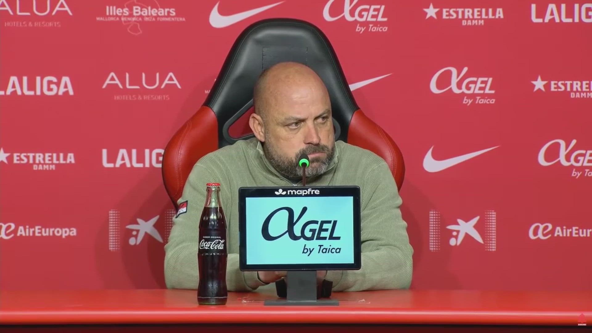 Rueda de prensa completa de Manolo González tras el Mallorca 2-1 Espanyol: explota contra el arbitraje